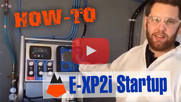 Graco Reactor E-XP2i Startup