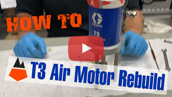 Graco T3 Air Motor Rebuild